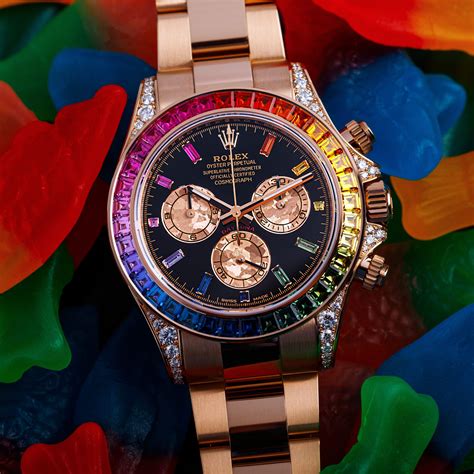 rolex daytona rainbow preço|rolex rainbow daytona review.